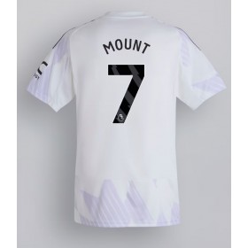 Pánské fotbalový oblečení Manchester United Mason Mount #7 Venkovní košile 2025-26 Krátkým Rukávem